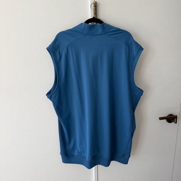 Adidas Blue Athletic Golf Vest - Picture 4 of 4